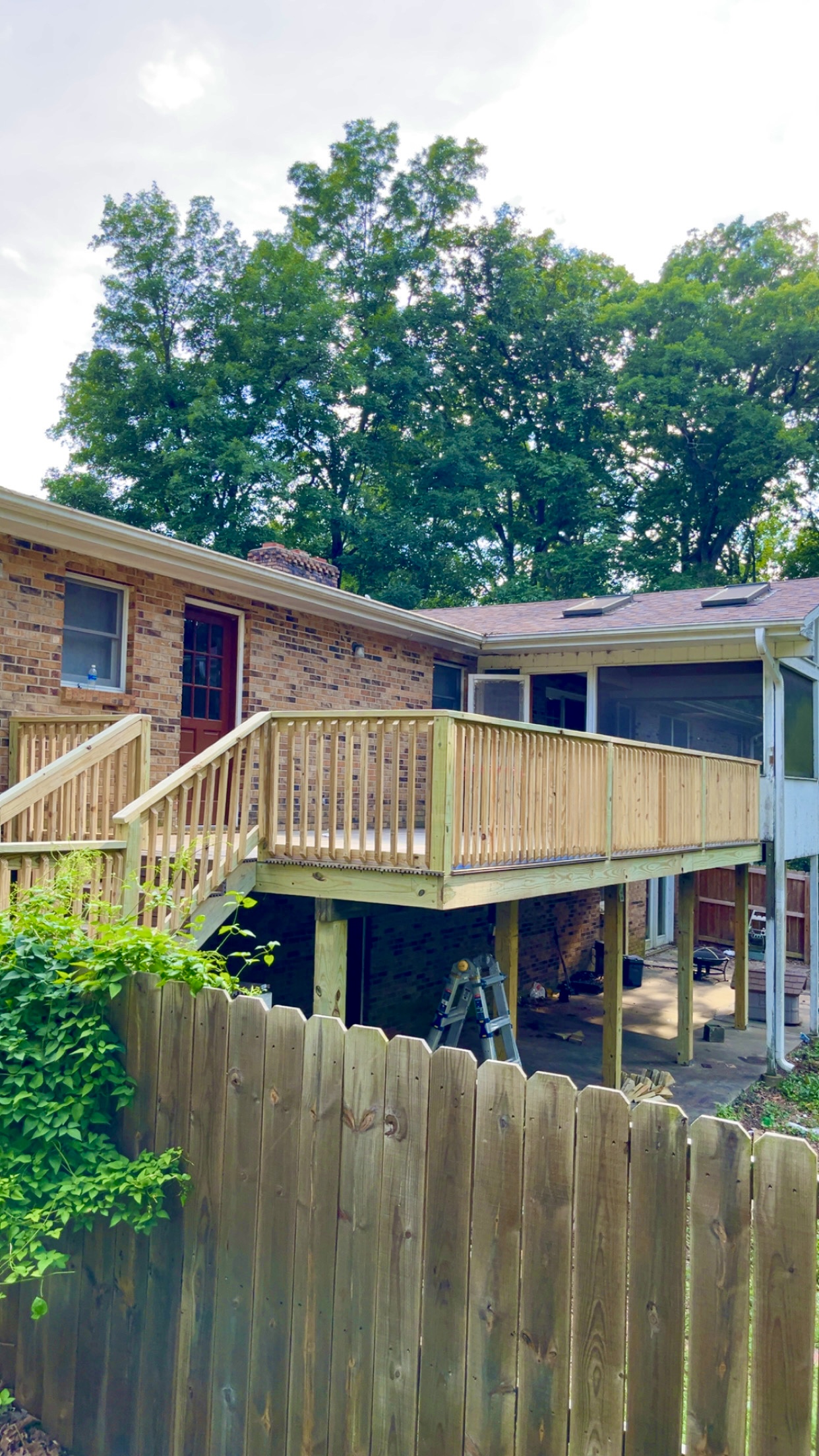 Deck tear-out and subframe repair Dexter Missouri