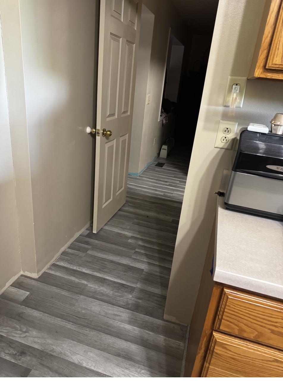 New LVP flooring installation home remodeling Southeast Missouri